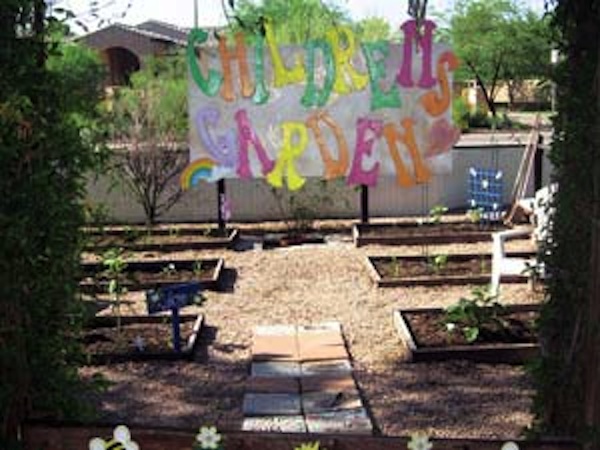 Fifth prize winner, the Children’s Garden at Kachina Country Day School in Paradise Valley, Ariz.